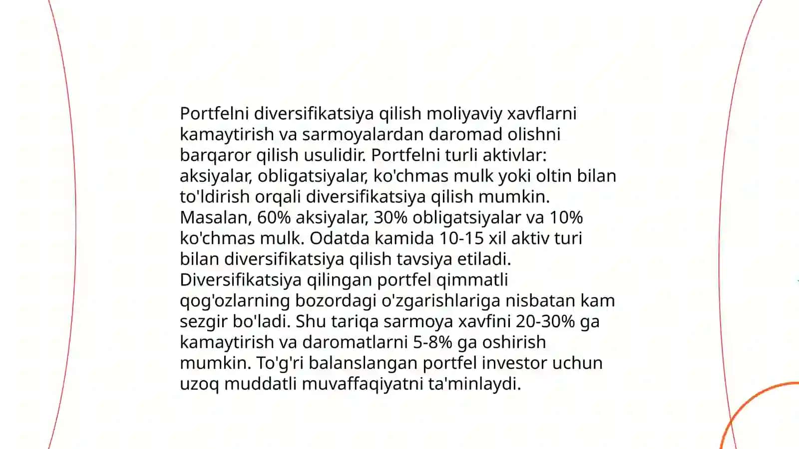 Investitsiyalarni boshqarish 4