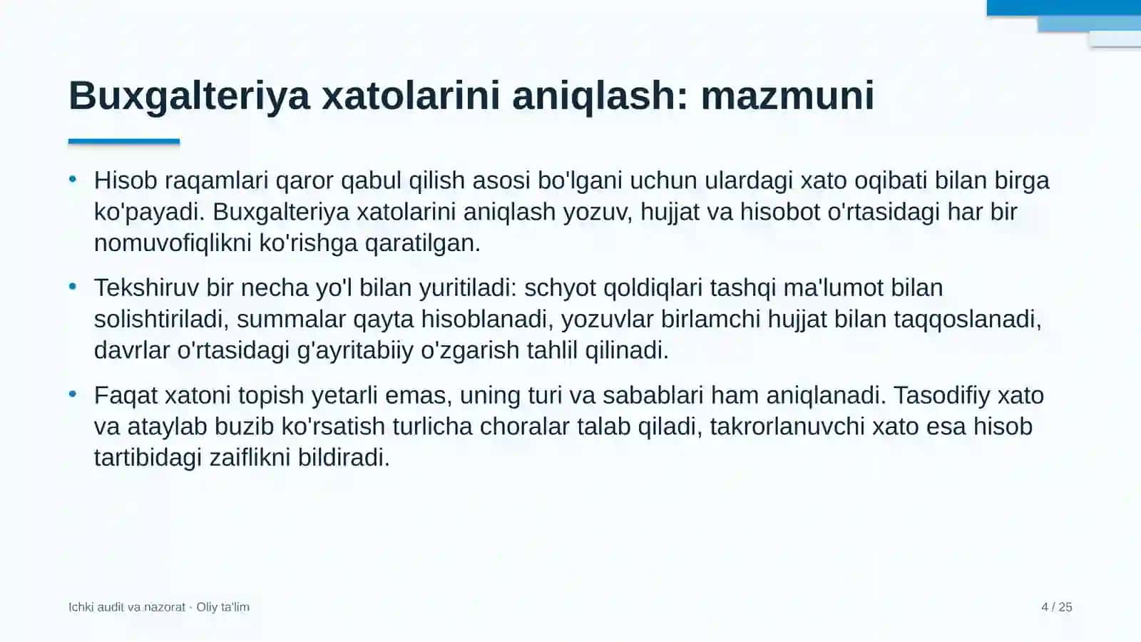 migratsiya xizmatida buxgalteriya xatolarini aniqlash 4450 4