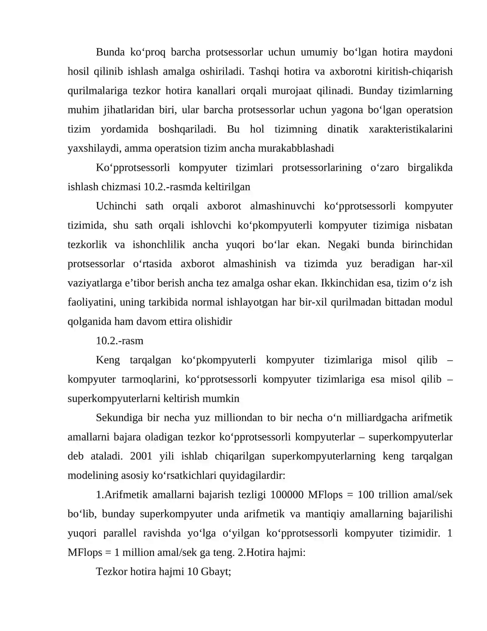 Kompyuter tizimlari va tarmoqlari hisoblash vositalari 4