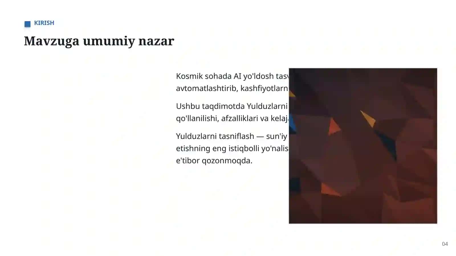 AI KOSMIK SOHADA 4
