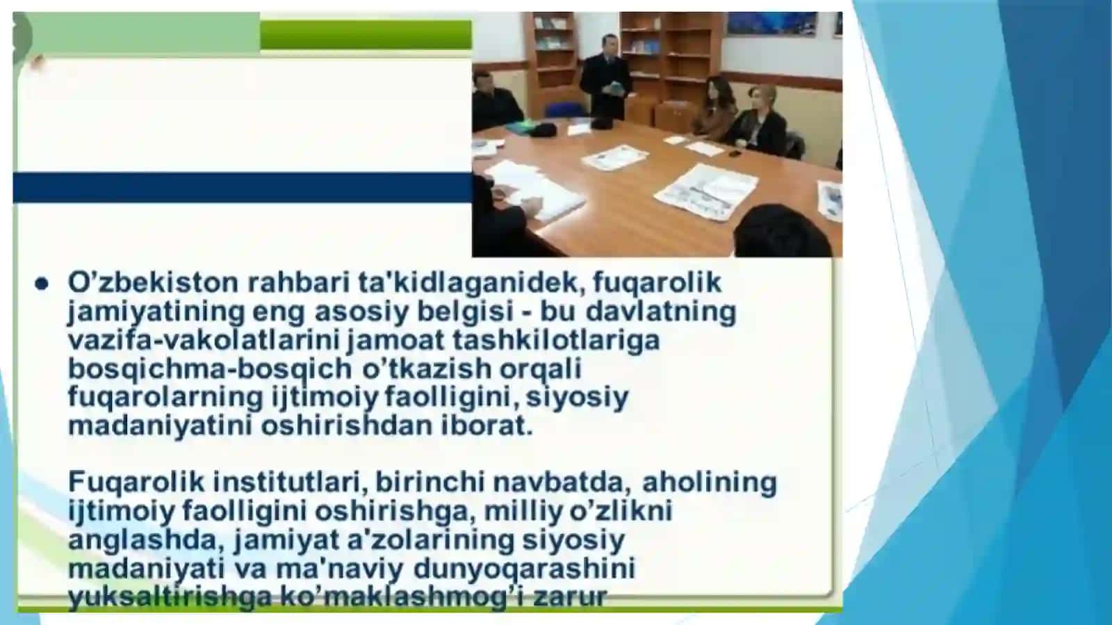 Fuqarolik jamiyatining asosiy belgilari 4