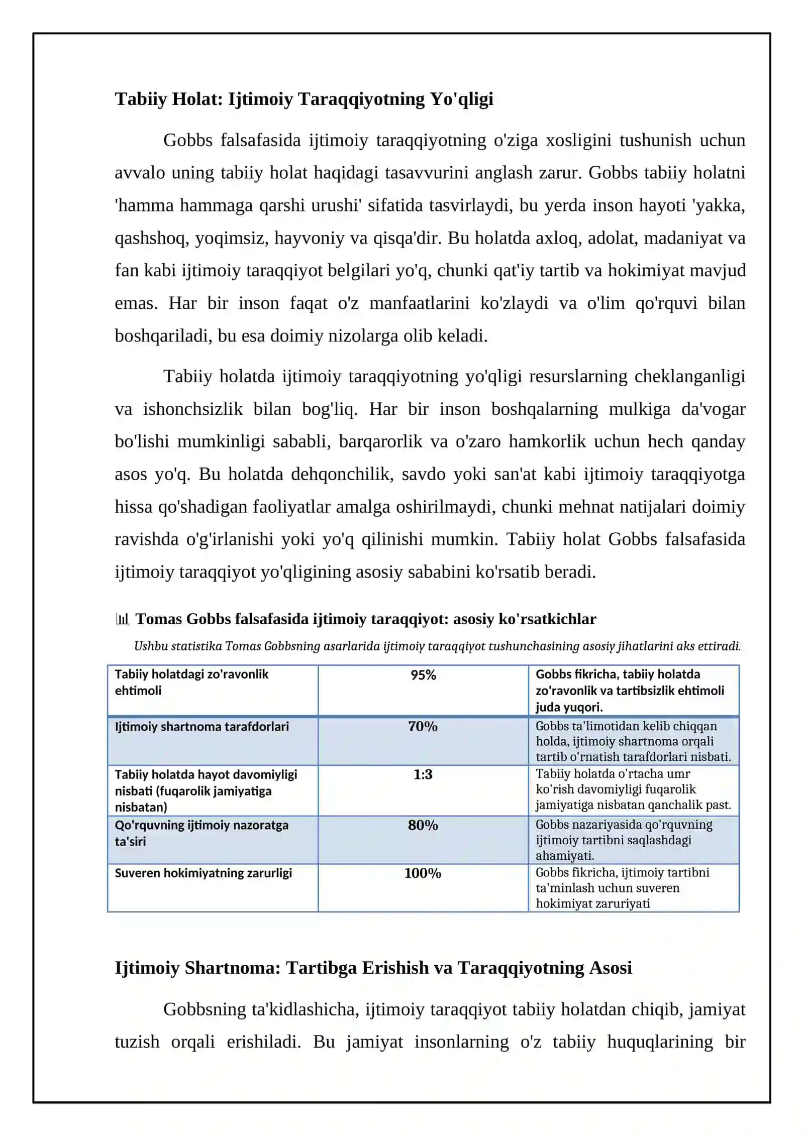 Tomas Gobsning asarlarida ijtimoiy taraqqiyot va uning falsafiy mohiyati 4