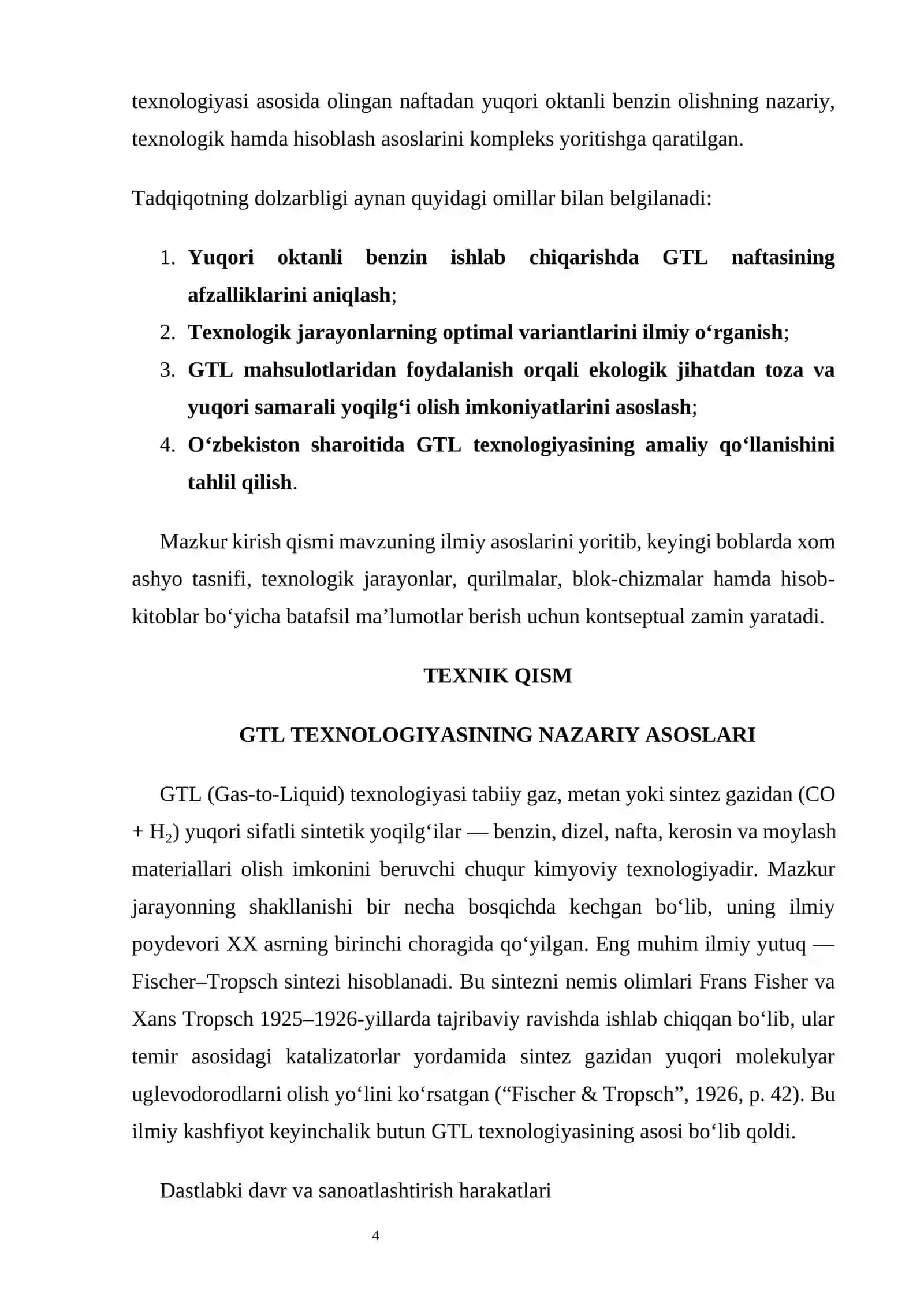 GTL tehnalogiyasi (Gas-to-Liquid) 4