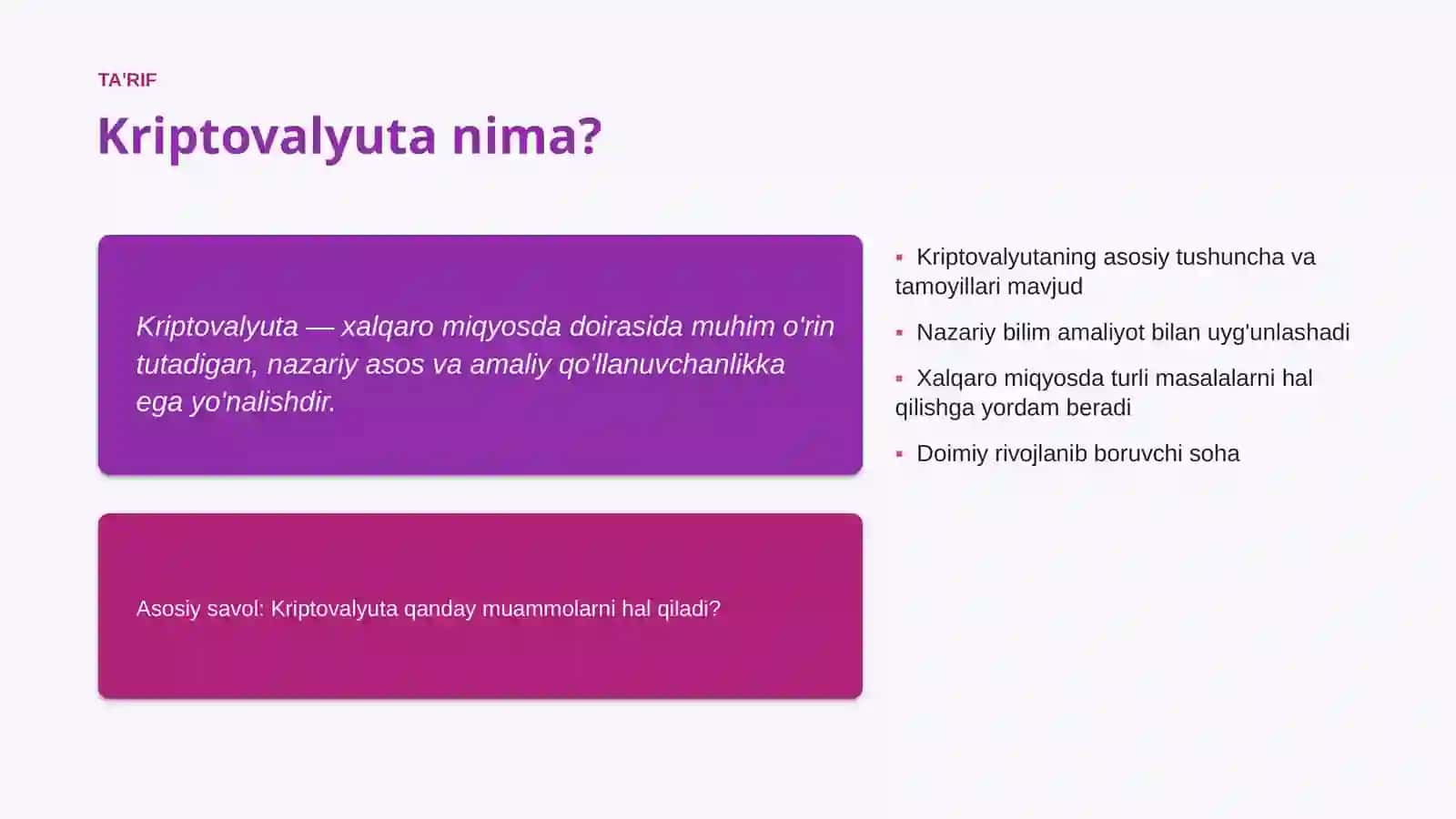 XALQARO MIQYOSDA • #174677 4