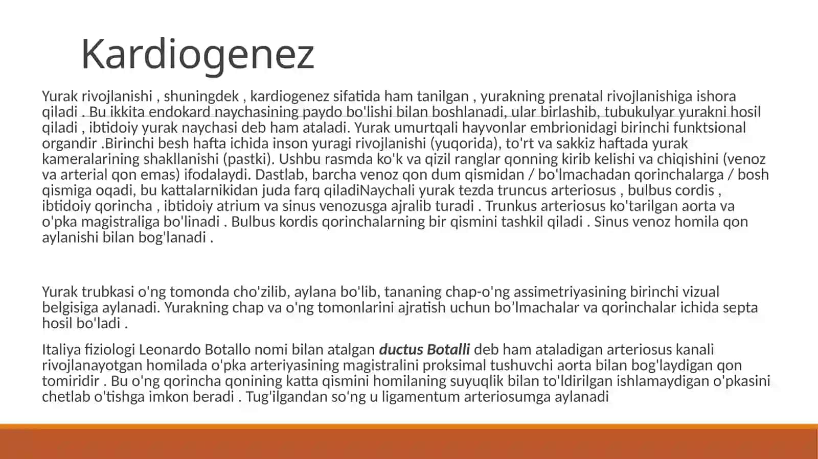 Yurak poroklari(nuqsonlari).Porokturlari,ularda qon  aylanishning asosiy ko’rinishlari 4