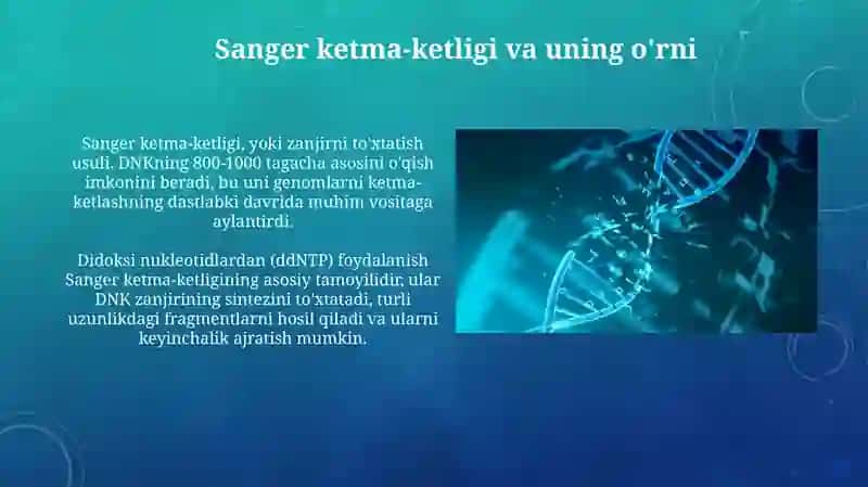 Genlarni skvenirlash metodlari 4