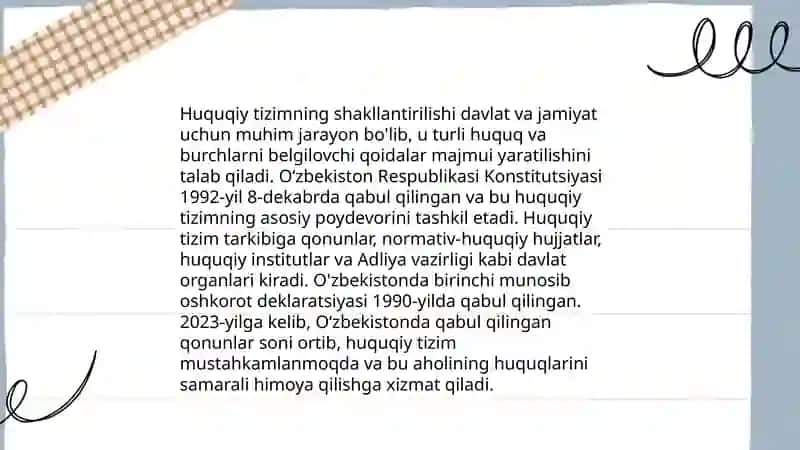 Mustaqillik yillarida davlat boshqaruvi tizimida amalga oshirilgan islohotlar 4