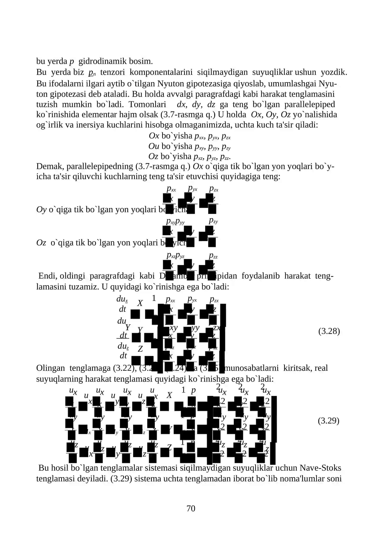 Gidrodinamik bosim mavzusi 4