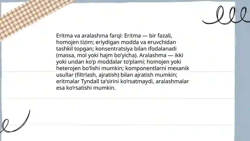 Eritmalar 4