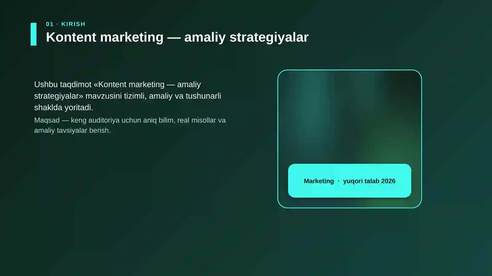 Kontent marketing — amaliy strategiyalar 4