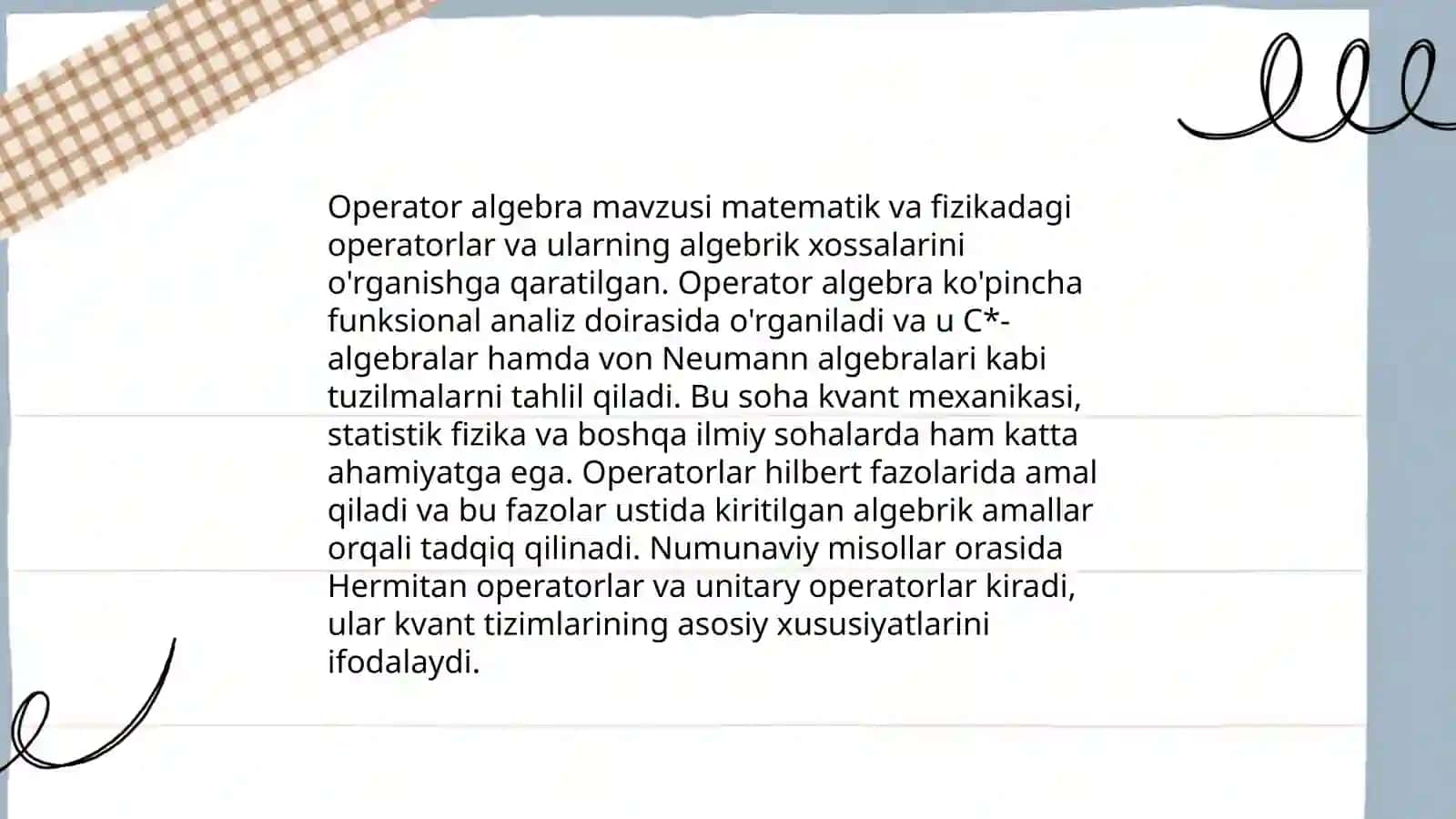 Operatorlar 4