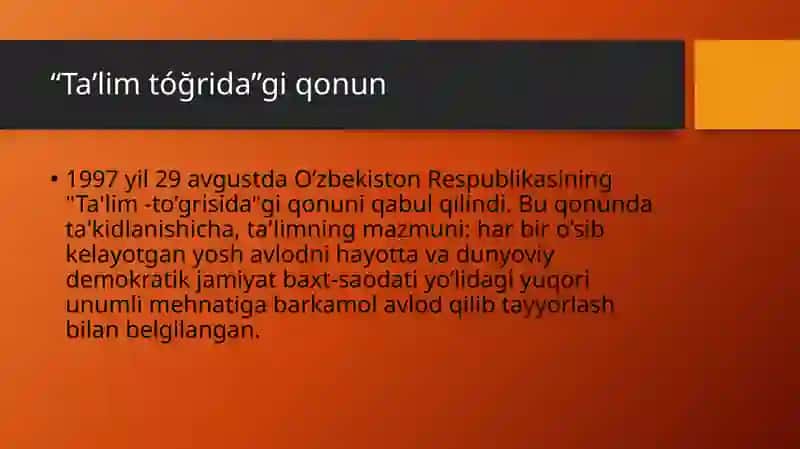 Ta’lim mazmuni 4