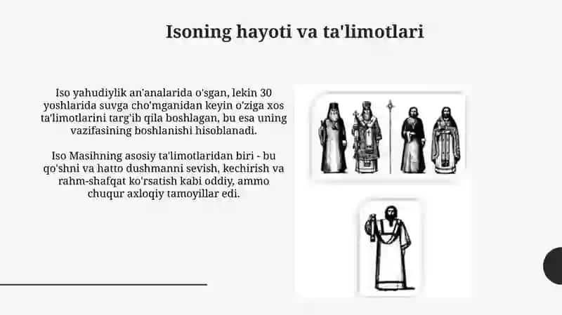 Xristianlik dini: paydo bo'lishi, targalishi va e'tiqod manbalari 4