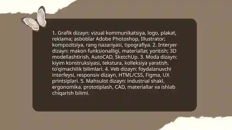 Dizayner kasbi 4