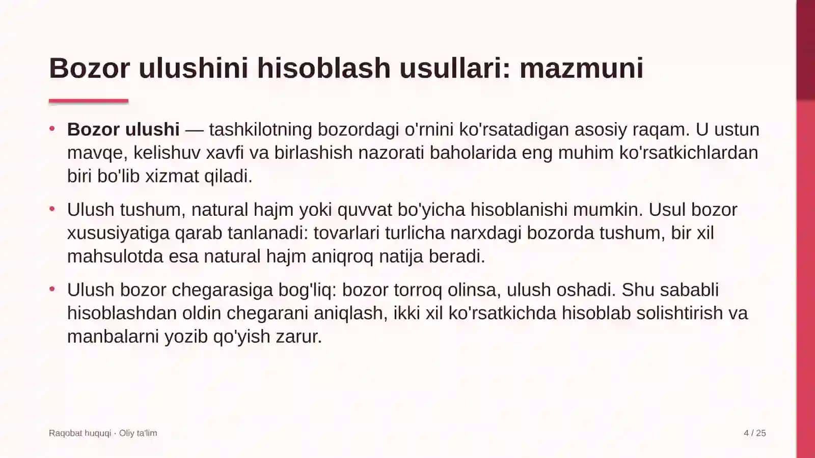 animatsiya studiyalarida bozor ulushini hisoblash usullari 5294 4
