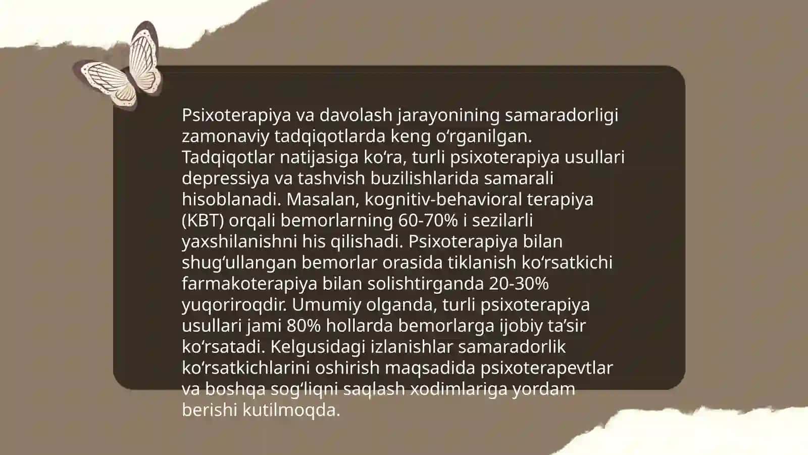 Davolash jarayonining psixologiyasi 4