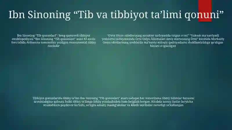 Yuksak Manaviyatli Yoshlarni Tarbiyalashda Òrta Osiyo Àllomalari Ilmiy Merosining Òrni 4
