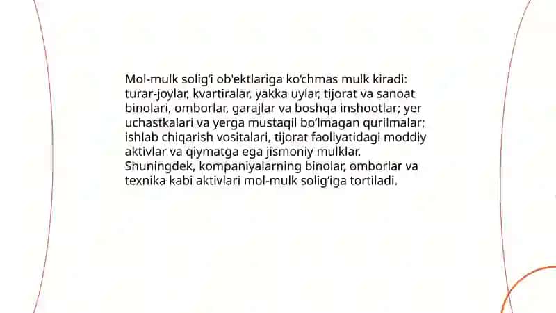 Mol-mulk solig‘i 4
