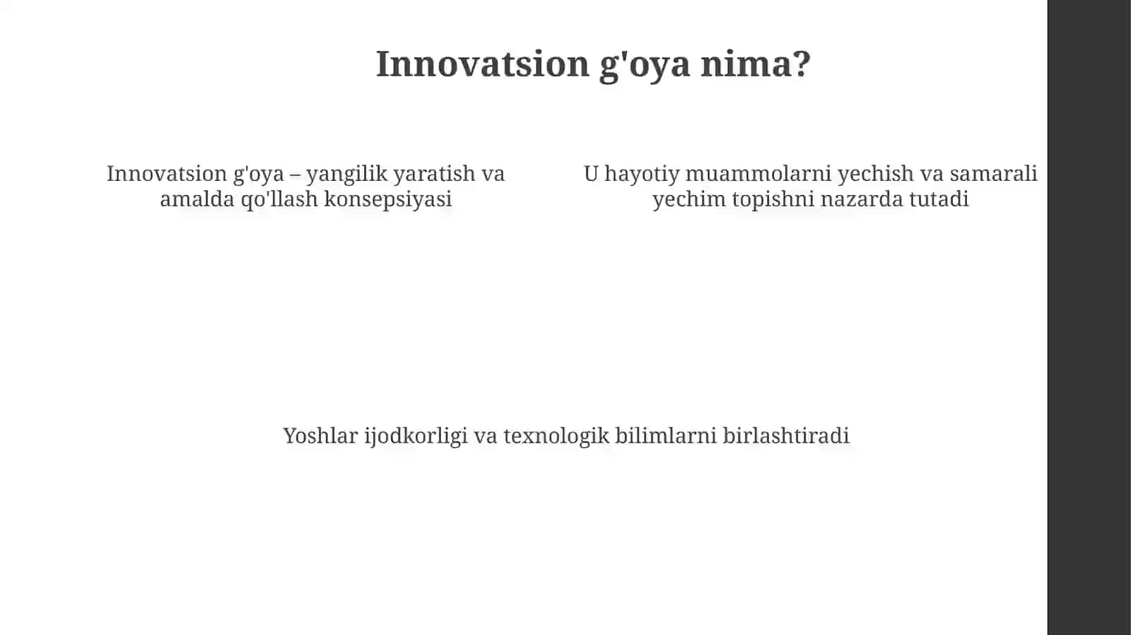 Yoshlar – innovatsion g'oyalar tashabbuskori 4