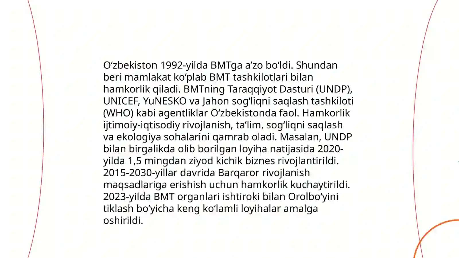 O‘zbekiston va jahon Hamjamiyati Aminova Robiya 4