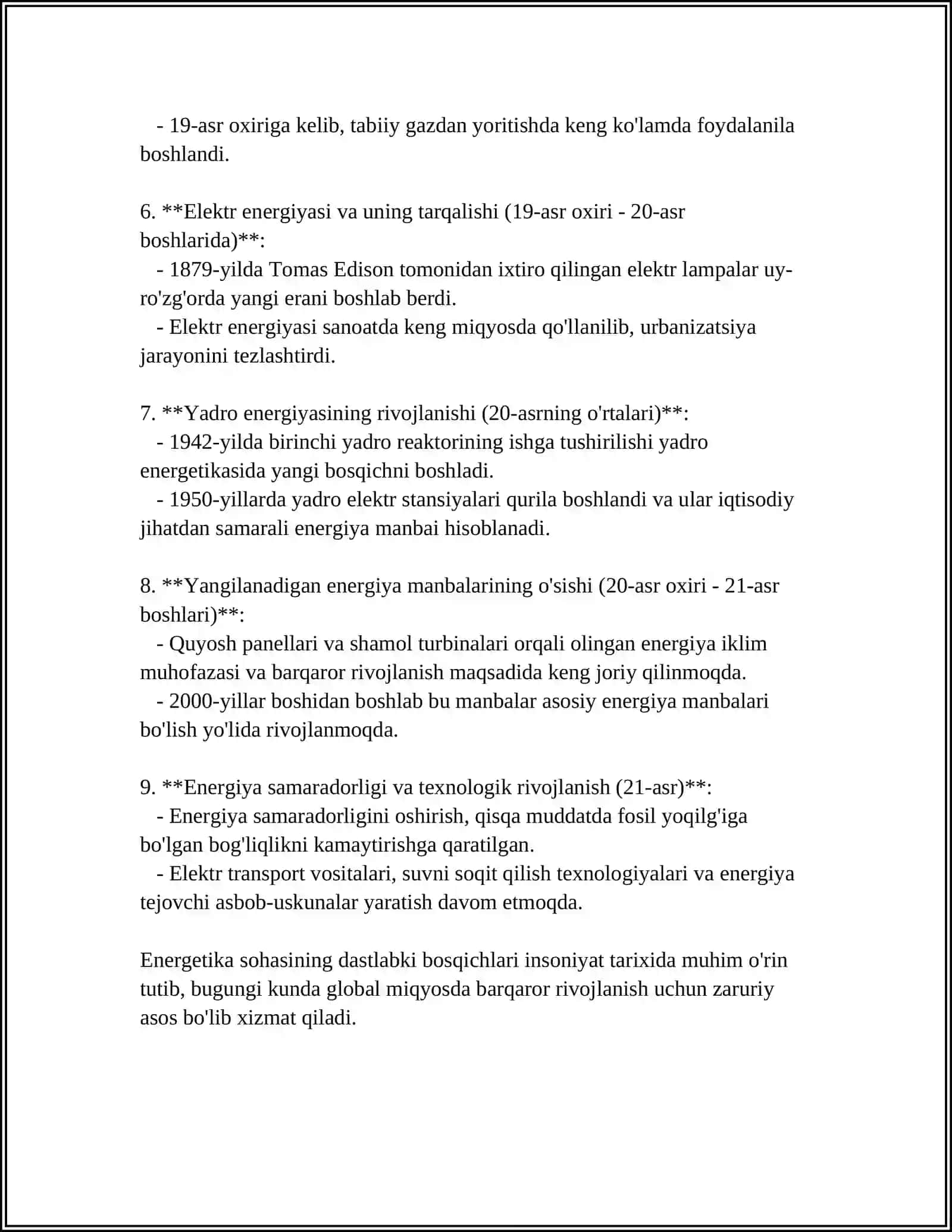Energetika Tarixi 4