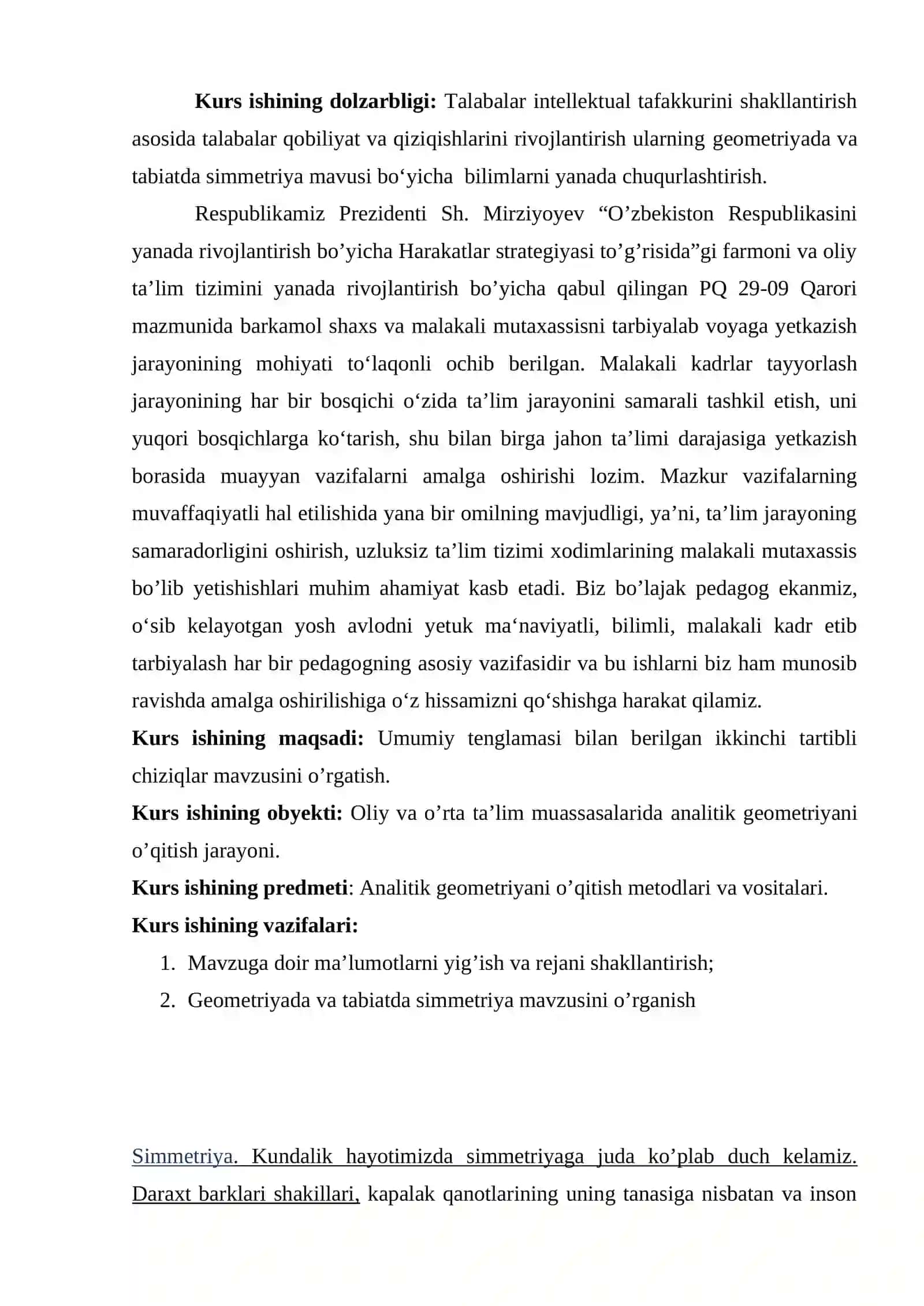 Geometriyada va tabiatda simmetriya 4