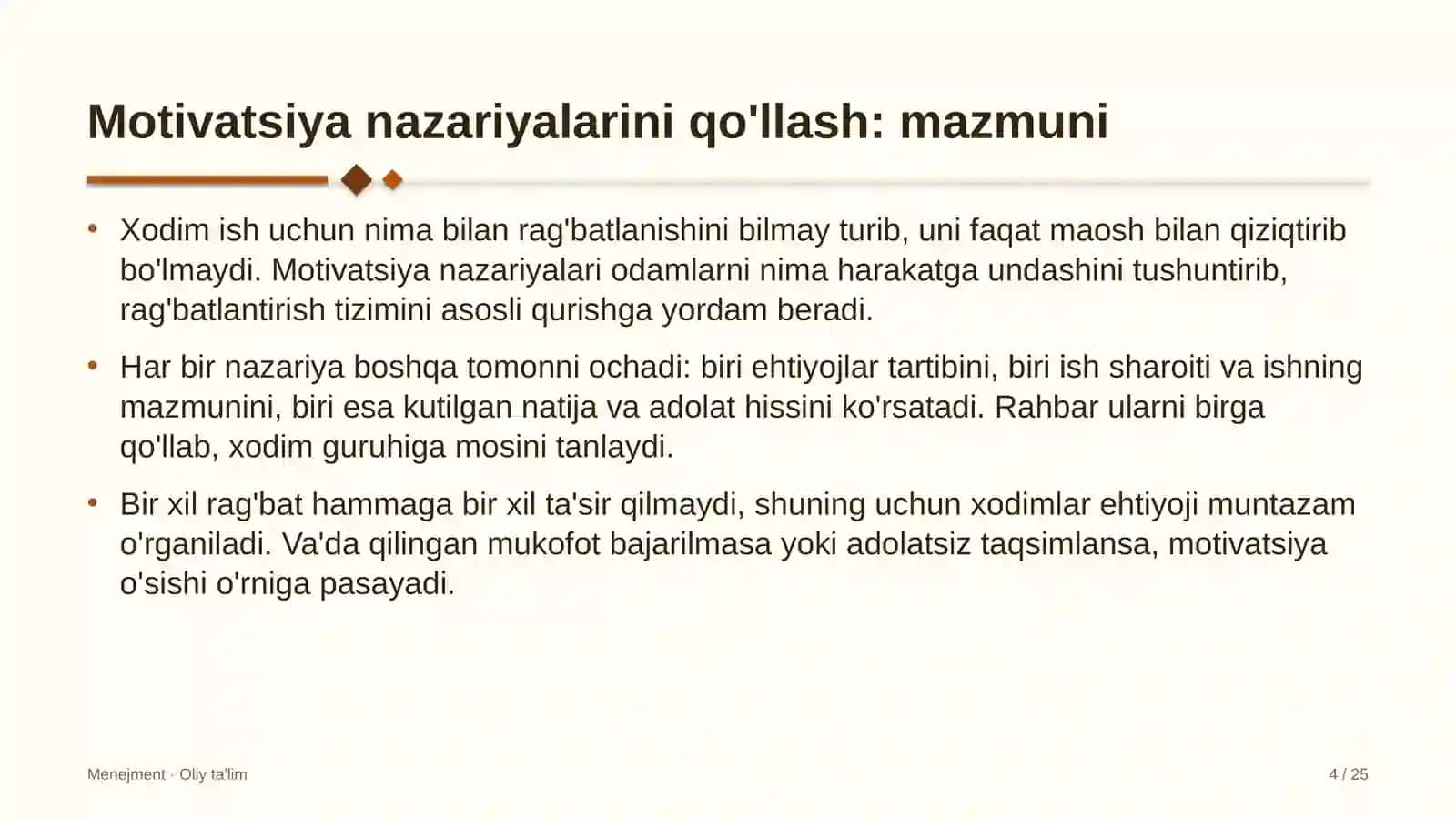 Kasb-hunar maktablarida motivatsiya nazariyalarini qo'llash 4