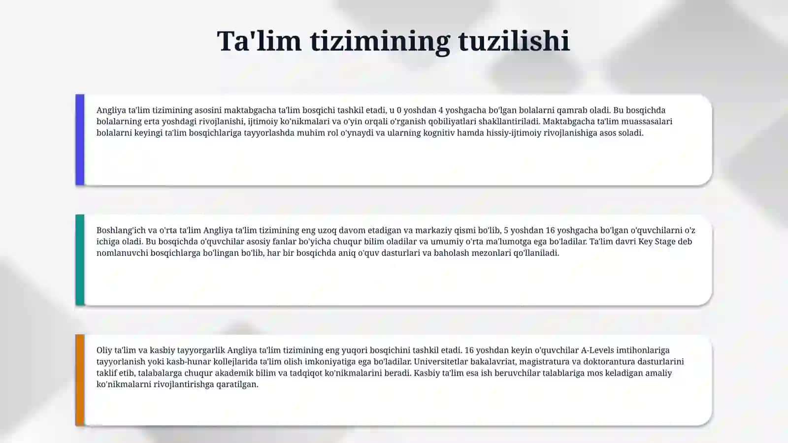Angliya taʼlim tizimi 4