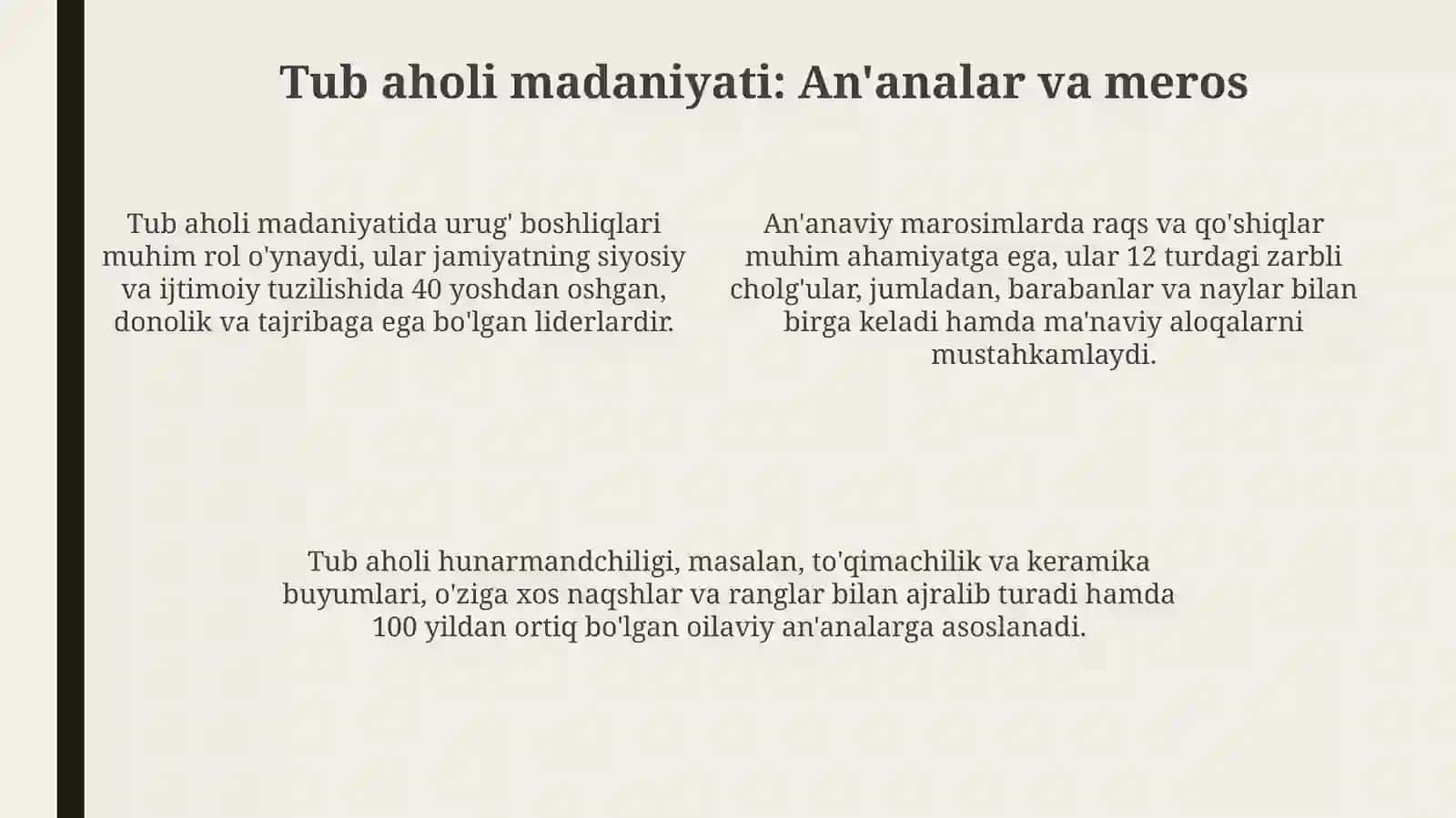 Amerika xalqlarini etnomadaniyati 4