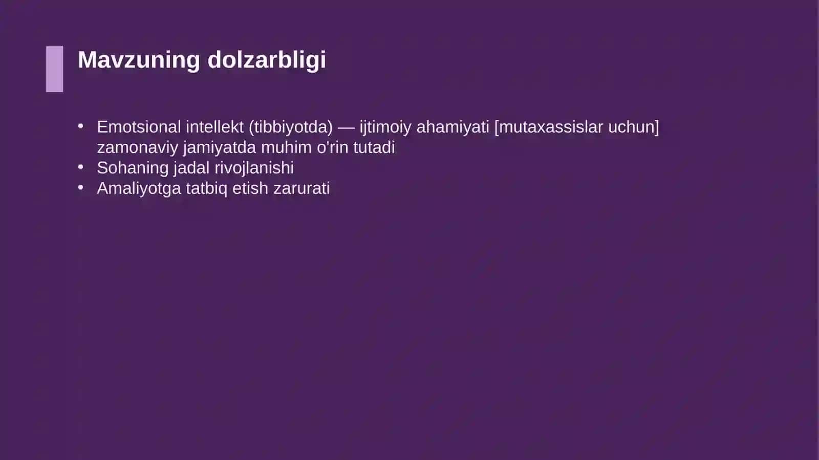 Emotsional intellekt (tibbiyotda) — ijtimoiy ahamiyati [mutaxassislar uchun] 4
