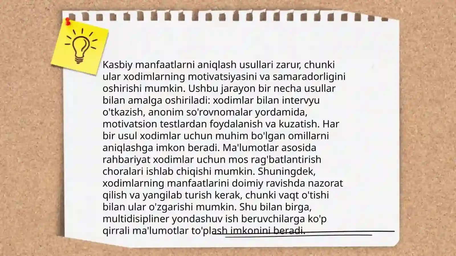 Kasb-hunarga yo‘naltirish tamoyillari, shakl va metodlari 4