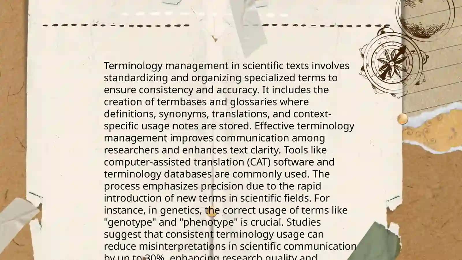 Translation of scientific research 4