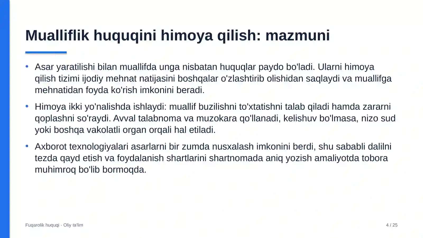 sutchilik fermalarida mualliflik huquqini himoya qilish 3769 4