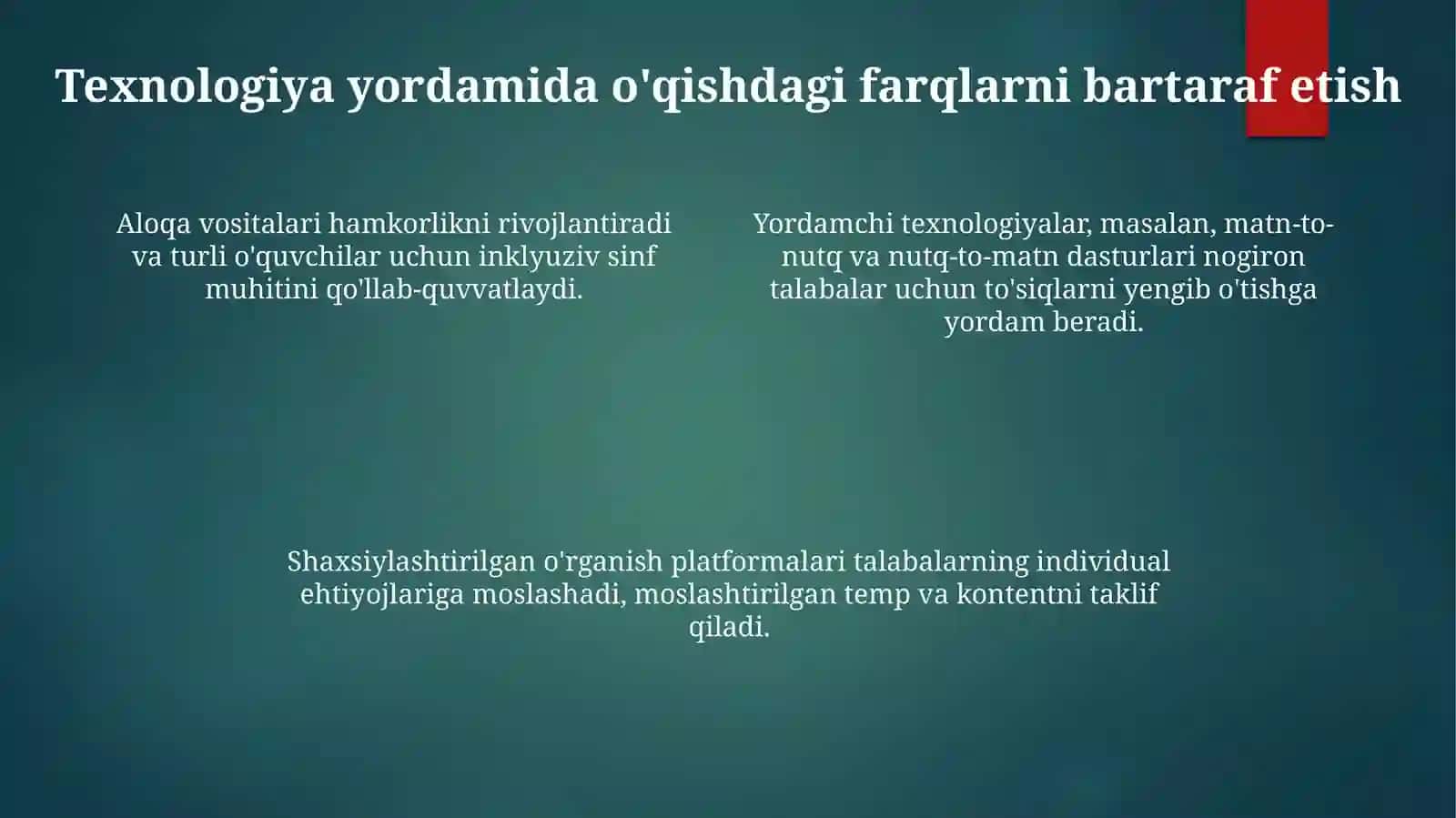 Inklyuziv talim texnologiyasi 4