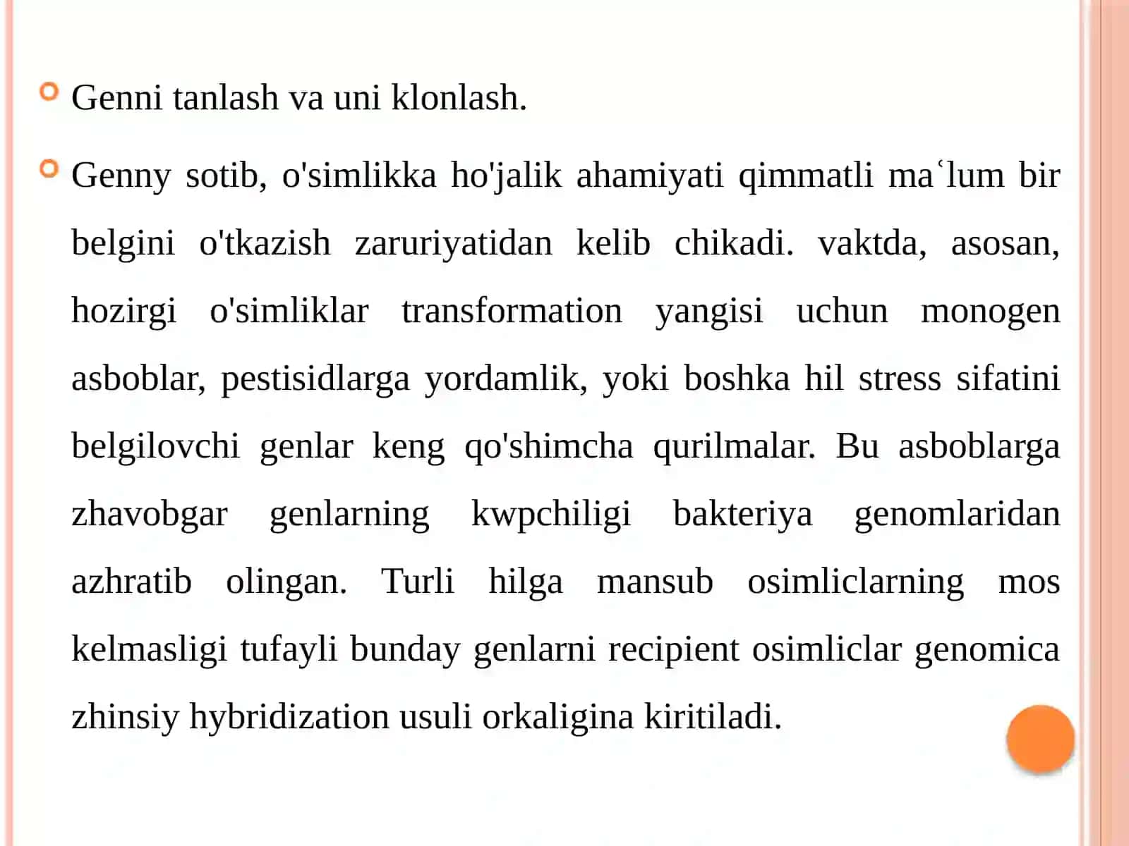 Gen muhandisliga texnologiyalari 4