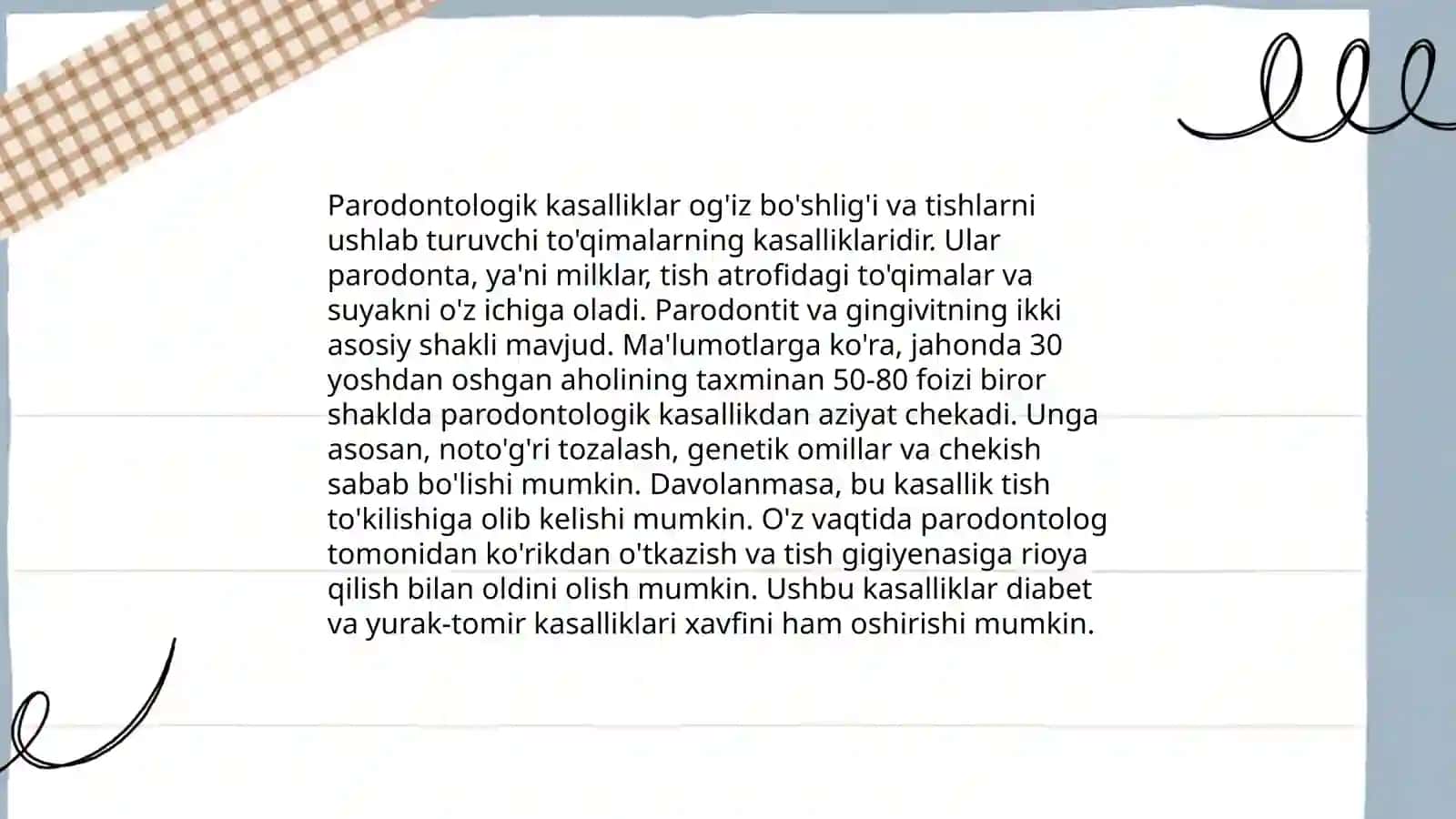 Stomatologik tibbiy yordam va vazifalari 4