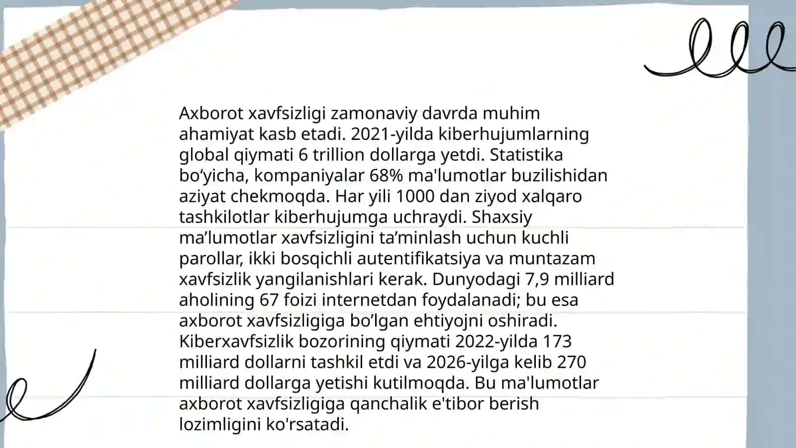 Elektron hujjat almashinuvi va axborot texnologiyasi 4