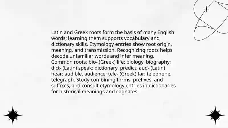 Vocabulary development and dictionary skills 4