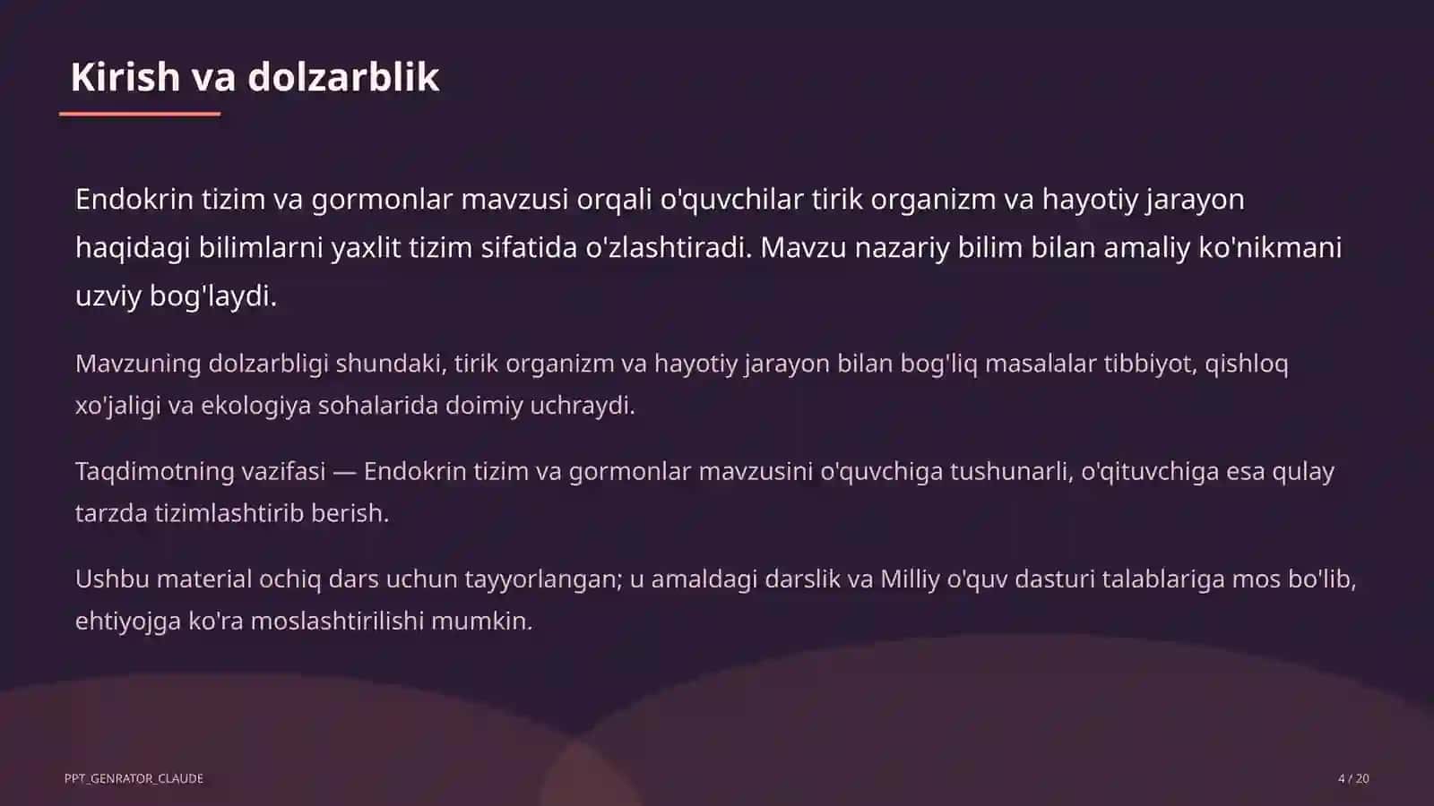 Endokrin tizim va gormonlar (8-sinf) 4