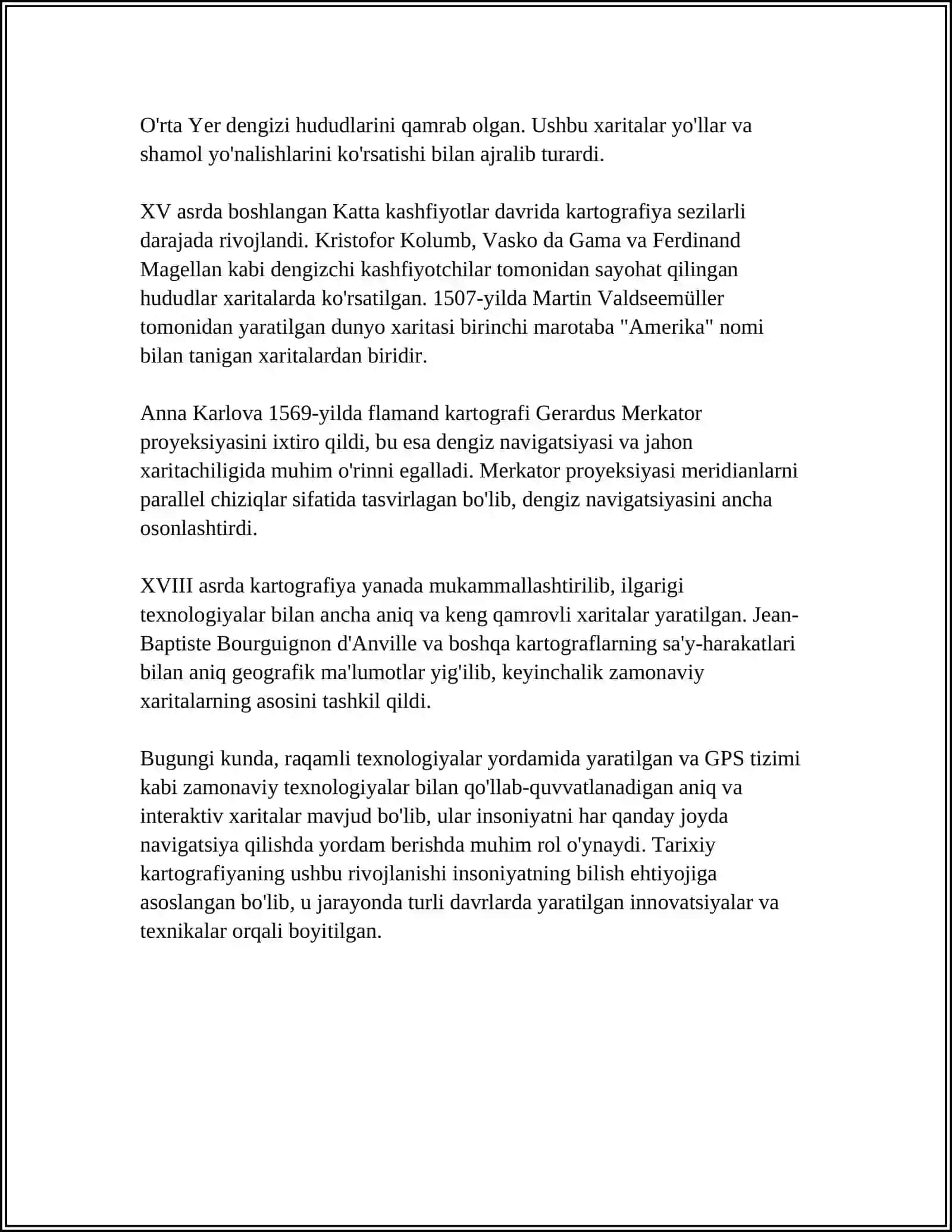 TARIXIY KARTALAR 4