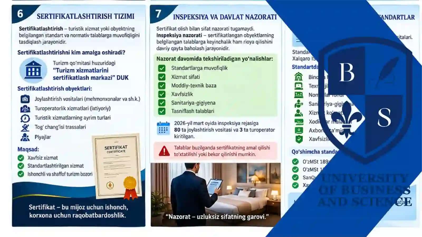 Mehmonxona va turistik korxonalarda xizmat sifatini boshqarish. 4