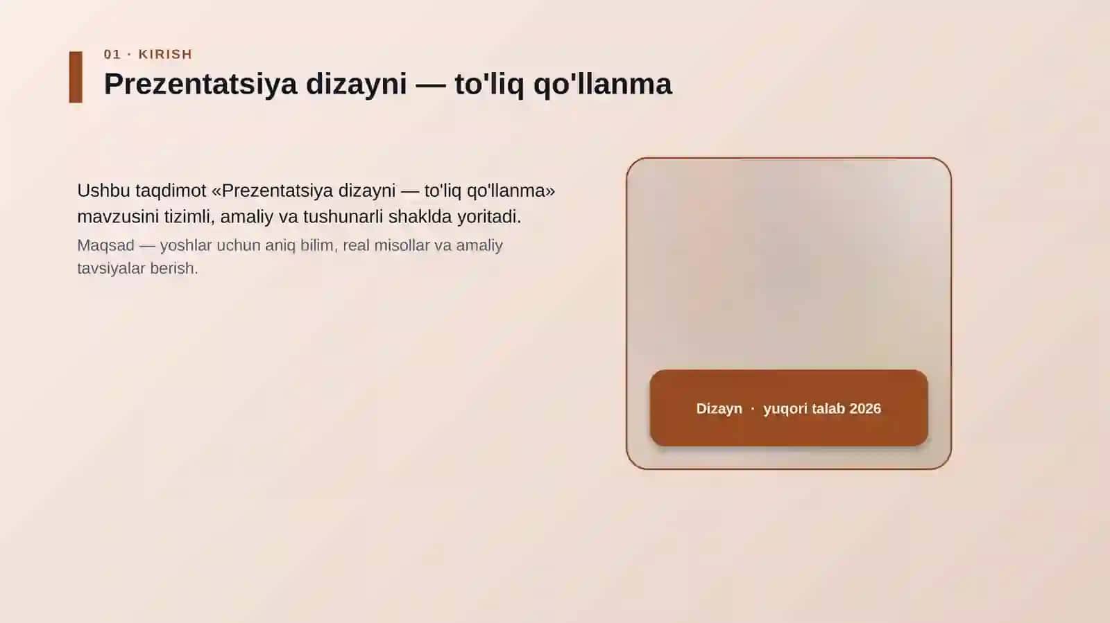 Prezentatsiya dizayni — to'liq qo'llanma 4