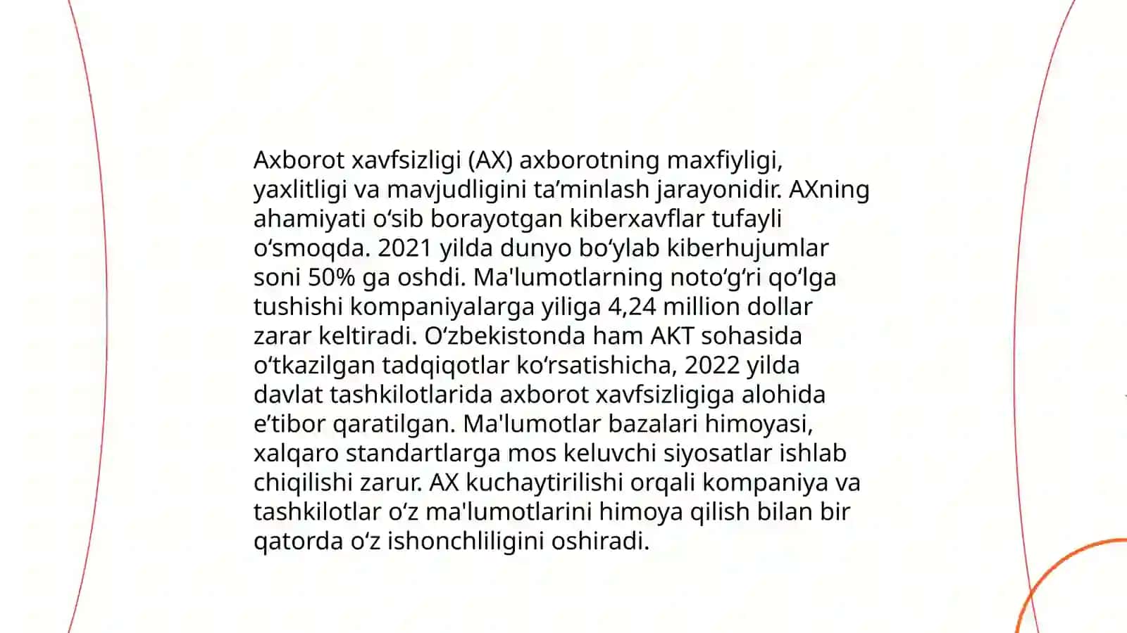 Axborotni jamiyatda tutgan o'rni va ahamiyati 4