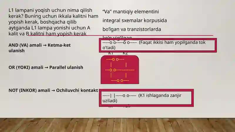 Rele kontakt sxemalari 4