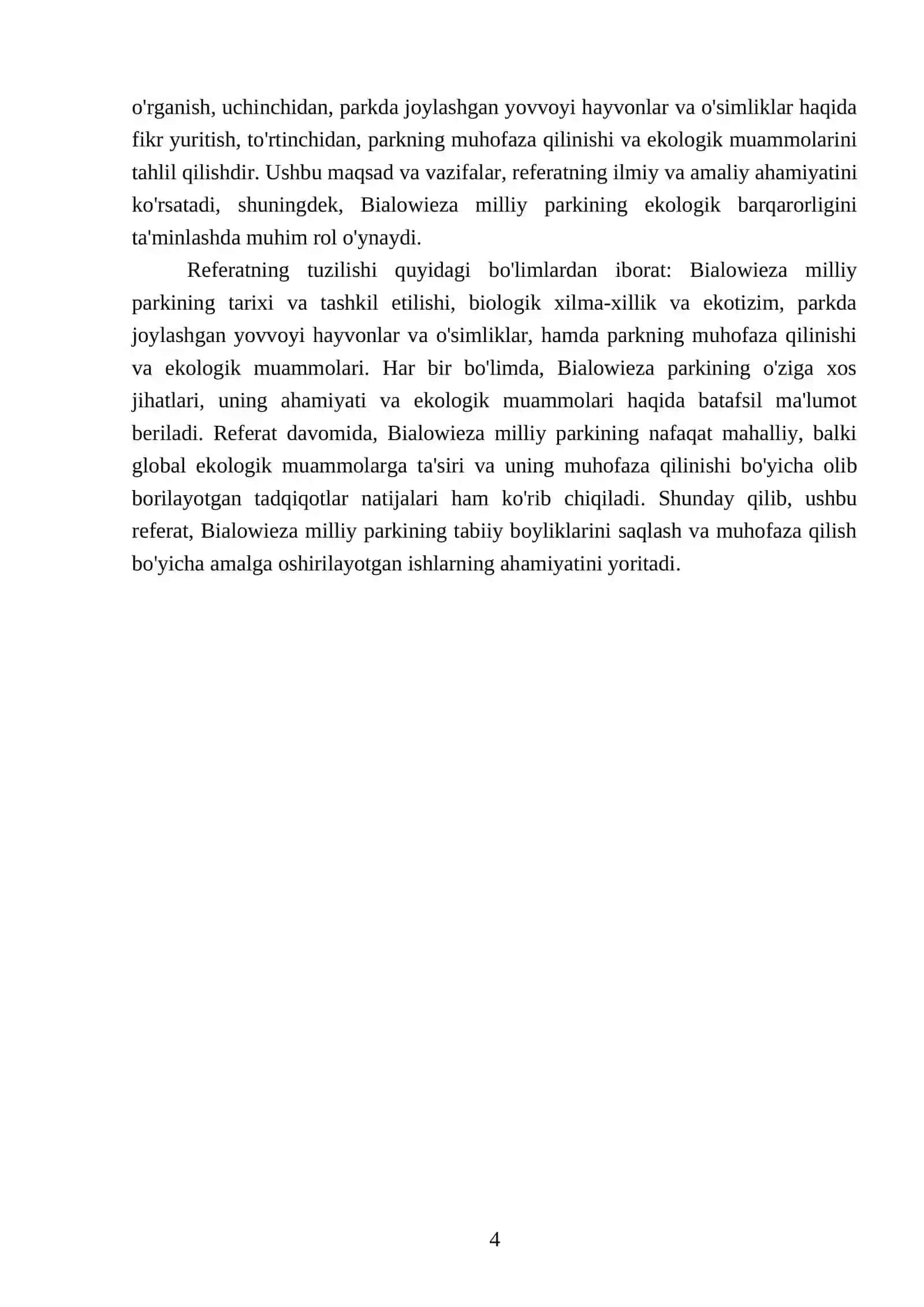 Bialowieza milliy parki 4