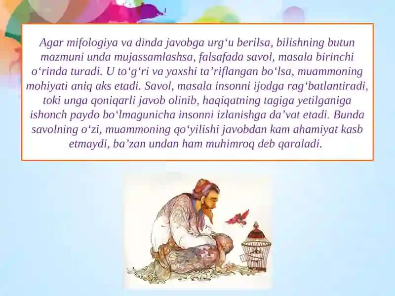 RIVOJLANISH FALSAFASI 4