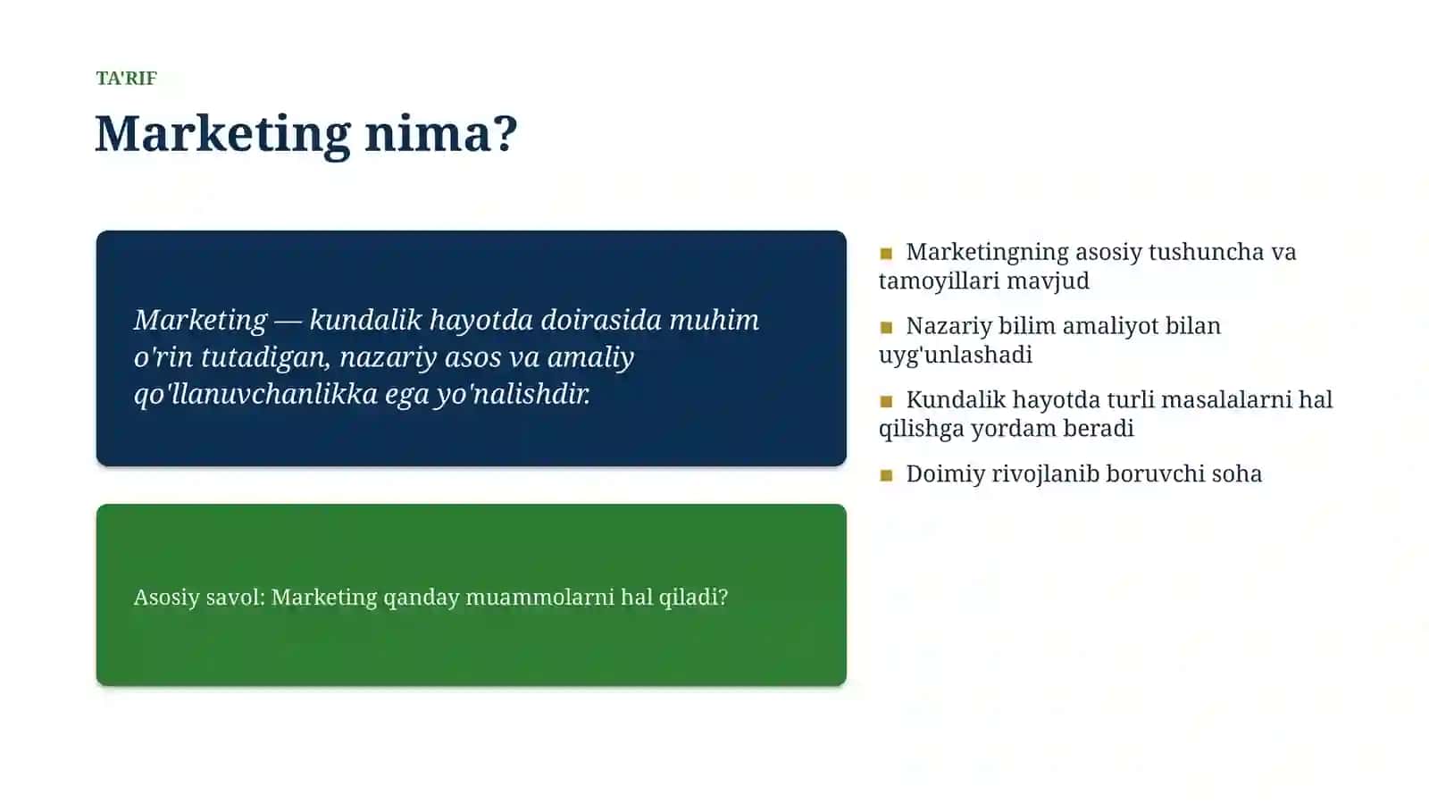 Kundalik Hayotda 4