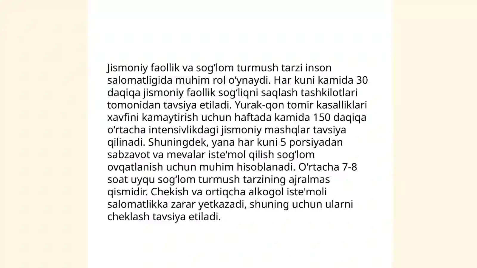 Maktabgacha yoshdagi bolalar uchun bir martalik jismoniy mashğulot darsi 4