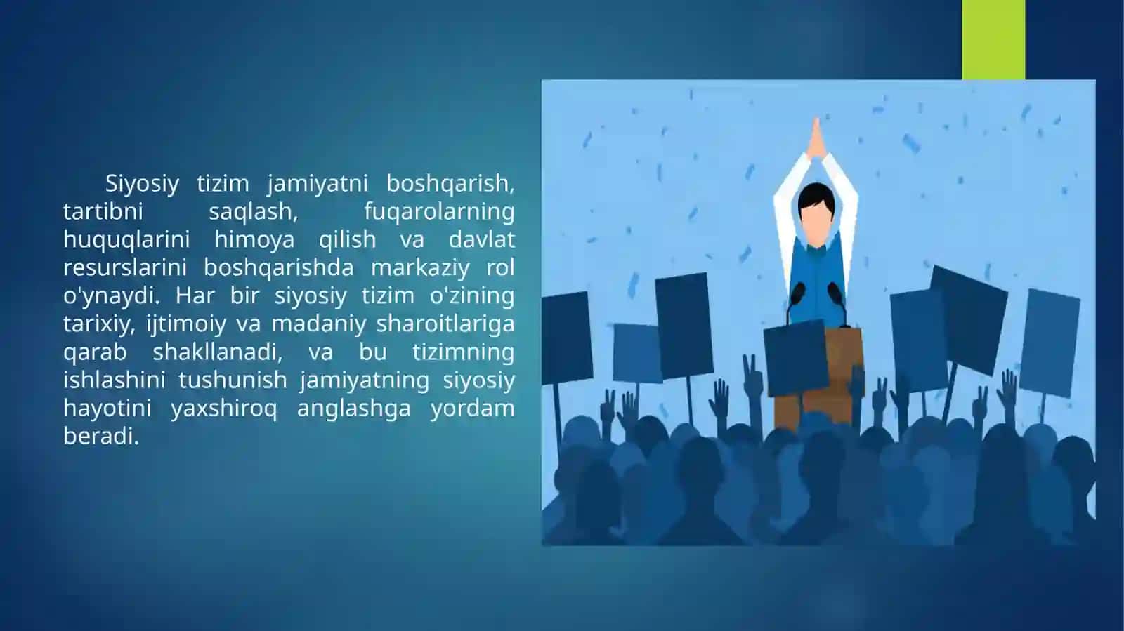 Siyosiy tizim haqida tushuncha 4