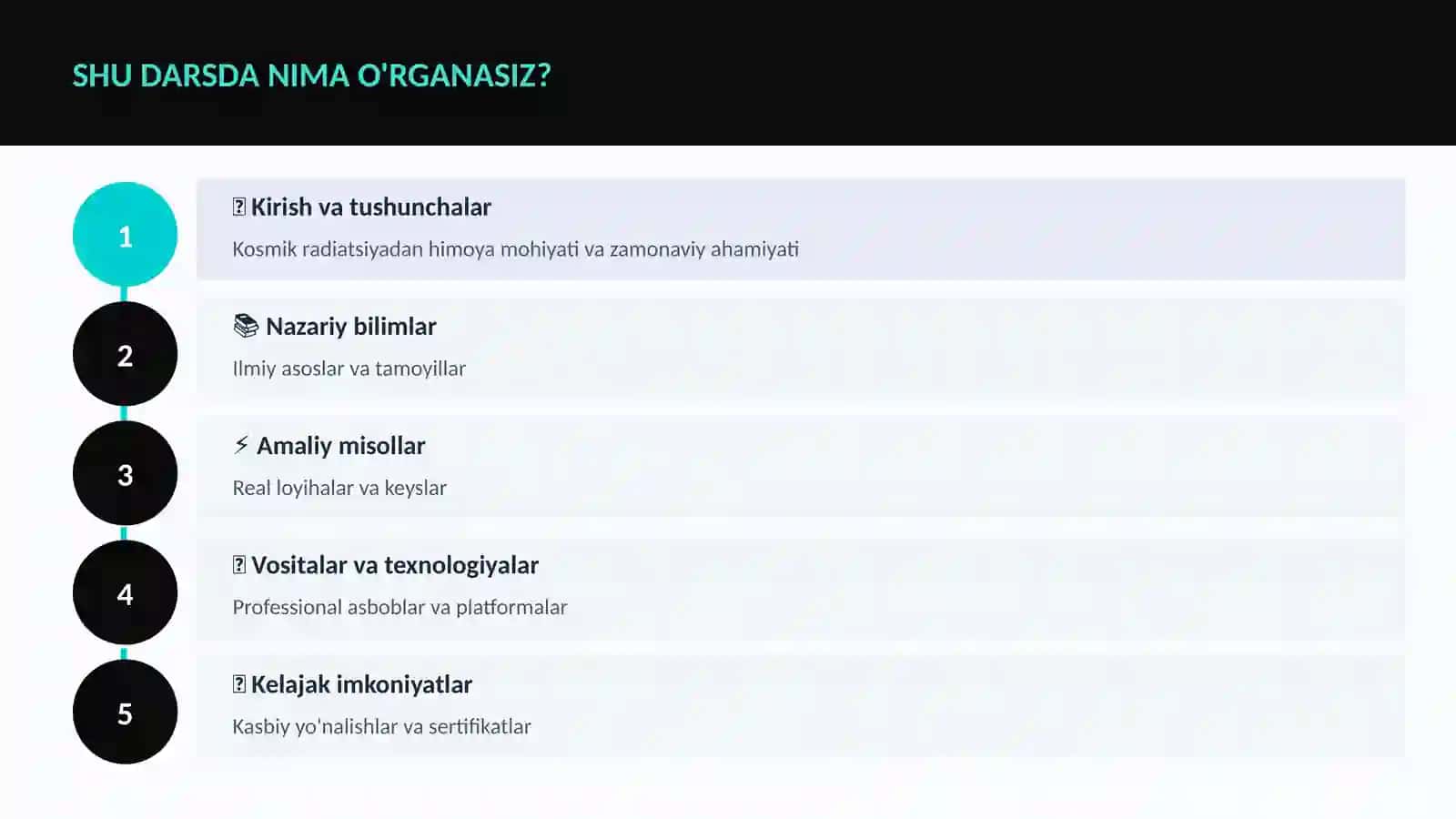 Kosmik radiatsiyadan himoya 4